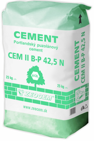 CEMENT II/B-P N 42,5/25kg ZEOCEM