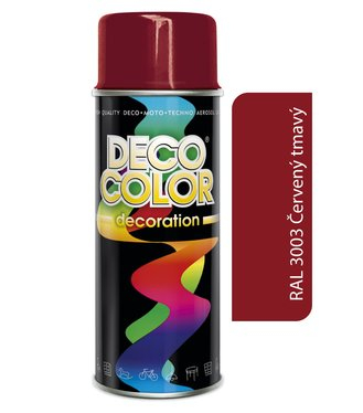 DECO COLOR sprej RAL 3003 červený rubínový  400 ml