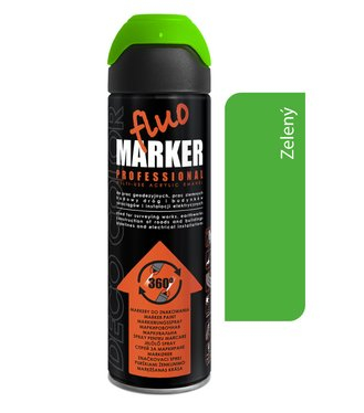DECO COLOR Fluomarker značkovací sprej zelený 500 ml