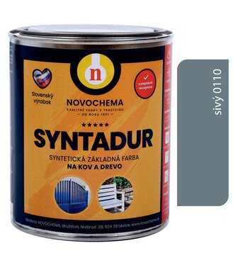 Syntadur S2000 0110 šedá - základná syntetická farba 0,9kg
