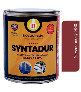 Syntadur S2000 0840 červenohnedá - základná syntetická farba 0,9kg